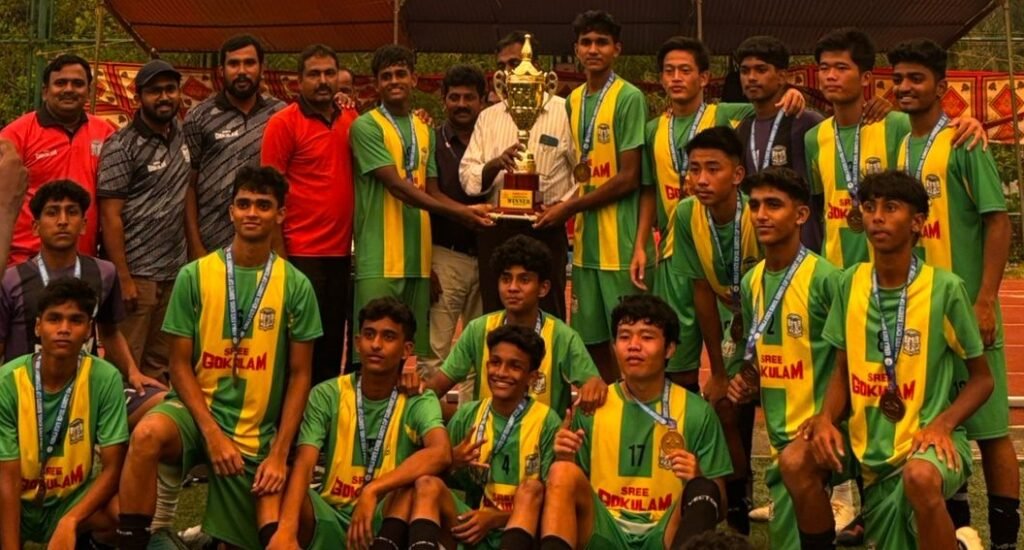 സുബ്രതോ മുഖർജീ കേരള സ്റ്റേറ്റ് ചാമ്പ്യൻഷിപ്പ് രണ്ടാം വട്ടവും ഗോകുലം തന്നെ ചാമ്പ്യന്മാർ , gkfc, gokulam kerala fc, gkfc cups, gokulam cups, gokulam kerala fc cups, gokulam kerala, gokulam kerala football club, kozhikode psc coaching center, calicut psc coaching centre, best psc coachng center kozhikode silverleaf psc academy, best psc coaching centre calicut silverleaf psc academy, silverleaf psc academy